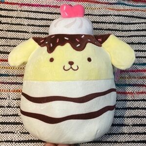 Sanrio Squishmellow Pompompurin 11” plush